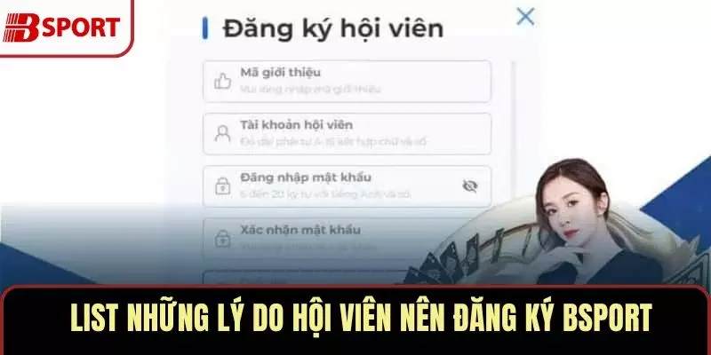 Đăng Ký BSPORT